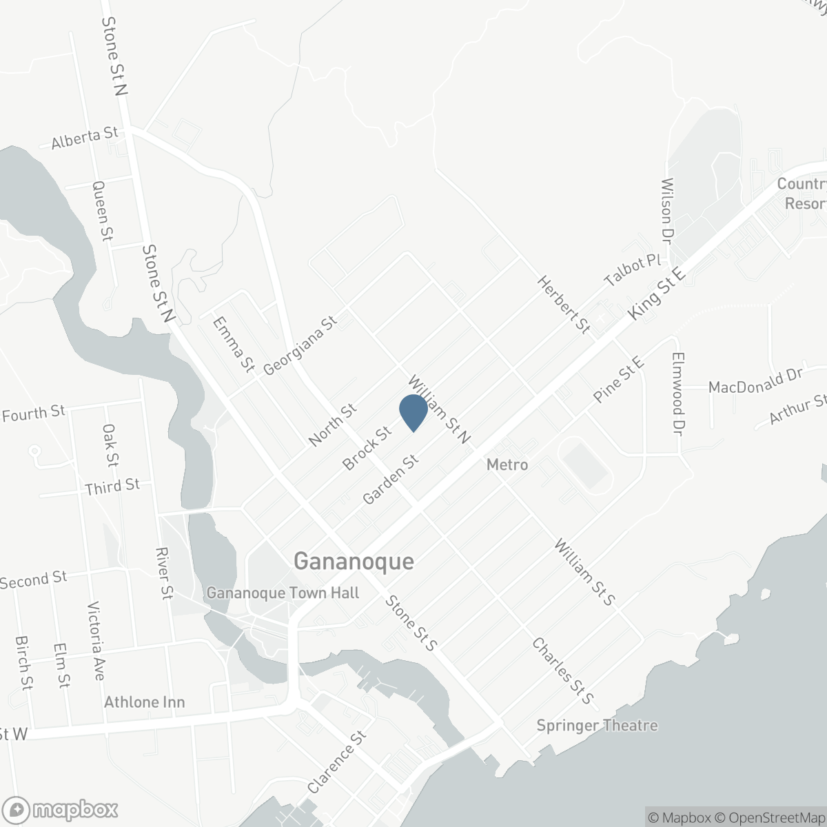277 BROCK STREET, Gananoque, Ontario K7G 1K5